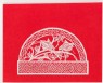 Set of 10 selected Chinese papercuts and their envelope (front)