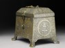 Casket with figural decoration (side)