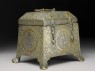 Casket with figural decoration (side)