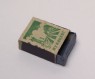 Matchbox depicting new construction in Hebei (oblique)