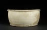 Cizhou ware pillow with leaf decoration (side)
