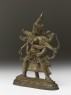 Figure of eight-armed Durga (side)