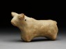 Terracotta figure of a bull or ox (side)