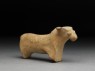 Terracotta figure of a bull or ox (side)