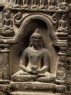 Votive stupa (detail, middle part)