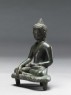 Seated figure of the Buddha (side)