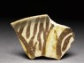 Fragment of polychrome lustreware (back)