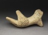 Terracotta figure of a bird (oblique)