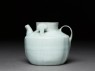 White ware ewer with lugs (side)