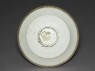 White ware dish with lotus decoration (bottom)