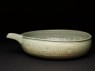 Bowl with flying birds and a seascape (oblique)