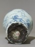 Blue-and-white meiping, or plum blossom, vase (bottom)
