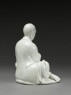 Seated figure of the Buddhist disciple Lohan (side)