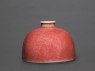 Water pot with a 'peach-bloom' glaze (side)