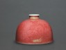 Water pot with a 'peach-bloom' glaze (side)