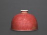 Water pot with a 'peach-bloom' glaze (side)