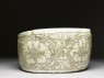 Cizhou type pillow with peony decoration (side)