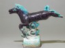 Roof tile in the form of a horse (side)