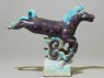 Roof tile in the form of a horse (side)