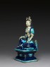 Fahua ware figure of a bodhisattva (side)