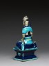 Fahua ware figure of a bodhisattva (side)