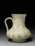 Jug with rosette filter inside the neck (side)