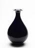 Vase with violet-blue glaze (oblique)