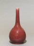 Tall vase with copper-red glaze (side)