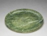 Jade dish in Mughal style (oblique)