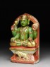 Soapstone figure of Budha, or Mercury (side)