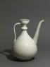 Ewer with incised floral decoration (oblique)