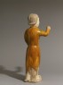 Earthenware figure of a groom (oblique)