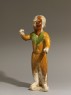 Earthenware figure of a groom (oblique)