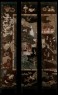 Coromandel screen with Chinese palace scene (front, 3 panels)