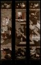 Coromandel screen with Chinese palace scene (front, 3 panels)