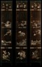 Coromandel screen with Chinese palace scene (back, 3 panels)