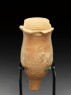 Small terracotta flask (oblique)