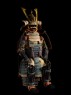 Ceremonial suit of armour for a samurai (oblique)