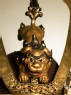 Ceremonial suit of armour for a samurai (detail, helmet)