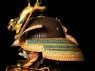 Ceremonial suit of armour for a samurai (detail, helmet)