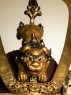 Helmet from a samurai’s ceremonial suit of armour (detail)