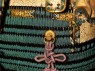 Body armour from a samurai’s ceremonial suit of armour (detail)