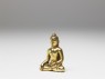 Gold figure of the Buddha (side)