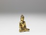 Gold figure of the Buddha (side)