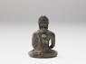 Seated figure of the Buddha (back)