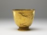 Gold goblet (oblique)