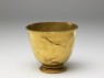 Gold goblet (oblique)