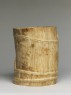 Brush pot in the form of a bamboo stem (side)
