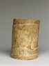 Brush pot in the form of a bamboo stem (side)