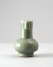 Greenware miniature arrow vase (oblique)